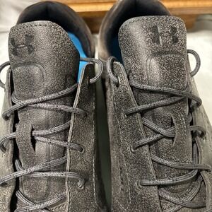 Under Armour Golf Tempo Hybrid 1270207-040 Men 11.5Brown Leather Spikeless Shoes